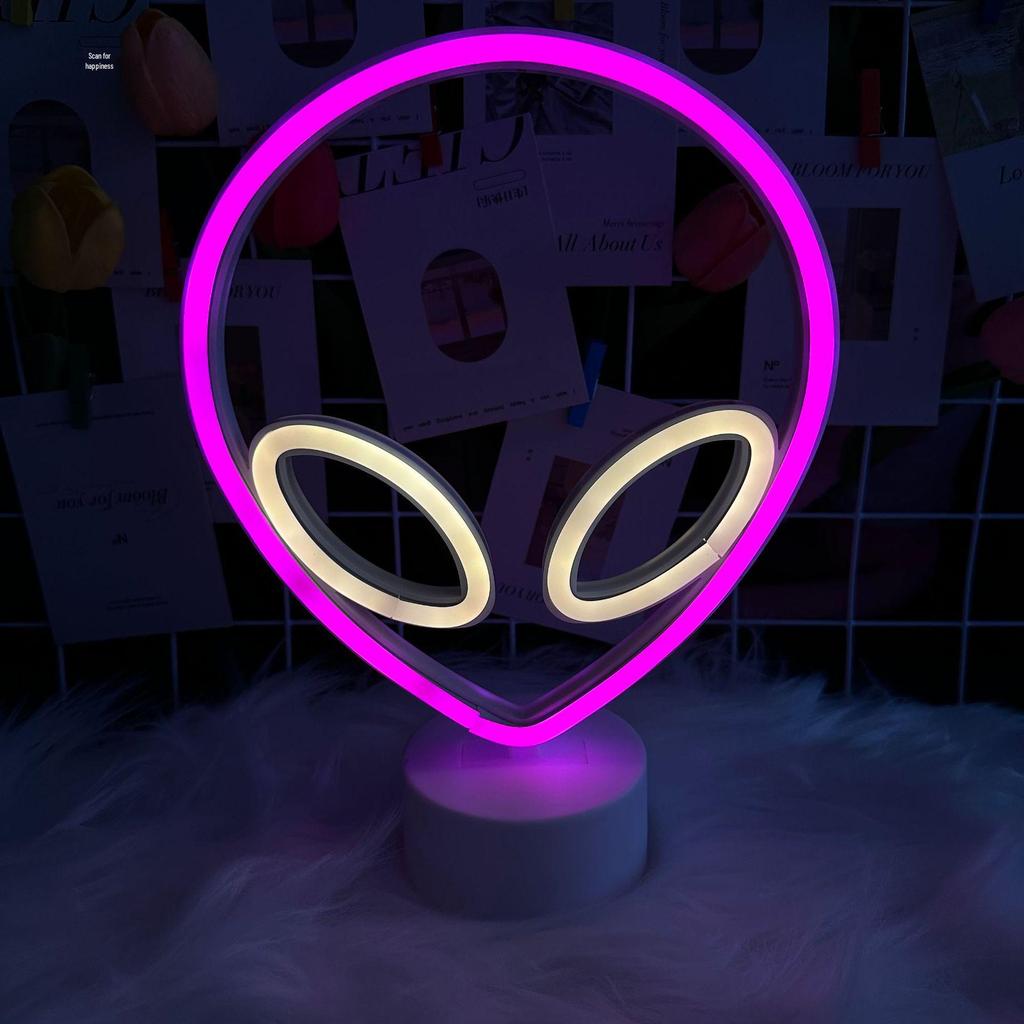 Romantic Neon LED Decorative Desktop Lights - Ins Style