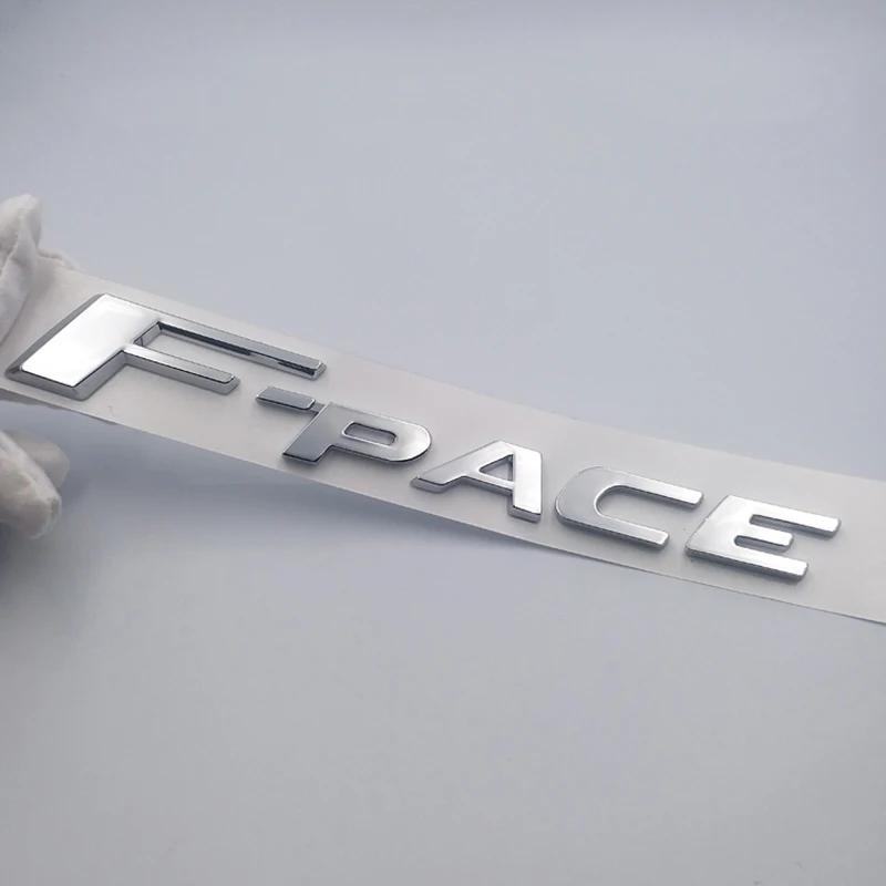 ABS Car Trunk Whole Body Badge Sticker for F-PACE E-PACE F-TYPE XJS XJ8 XF X260 XE XEL XFL Rear Emblem Decal Accessories