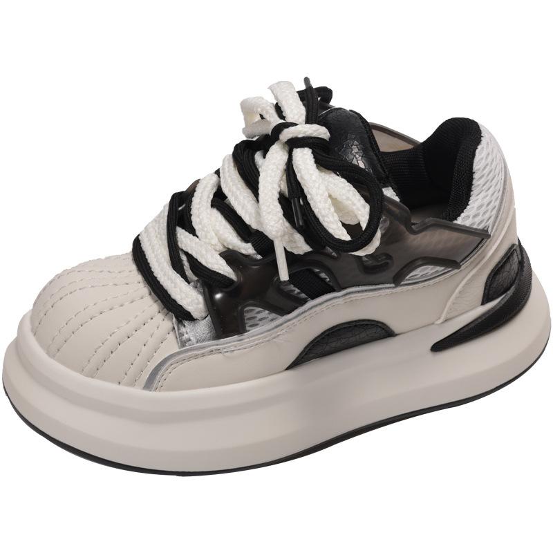 2025 New Designer Niche Platform Trendy Shoes Ins Trendy Casual Versatile Fashion Breathable Skateboard Shoes