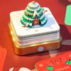 Festives 3D Paper Sculpture Calendar with LED Light 2025 Desk Memo for Everyday Use Notepad Carving Accessories