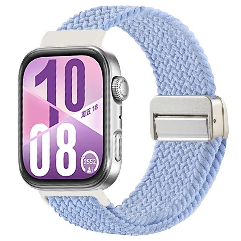 Magnetic band For HUAWEI watch fit 3 4 pro strap Smartwatch Accessories Braided solo loop Bracelet correa huawei watch fit4 band