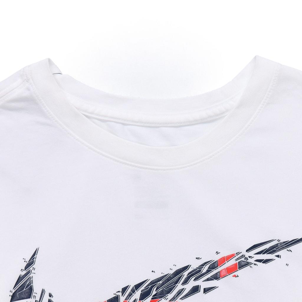 Nike T Shirts Men's Crew Neck Moderate Straight Fit BQ3658-100