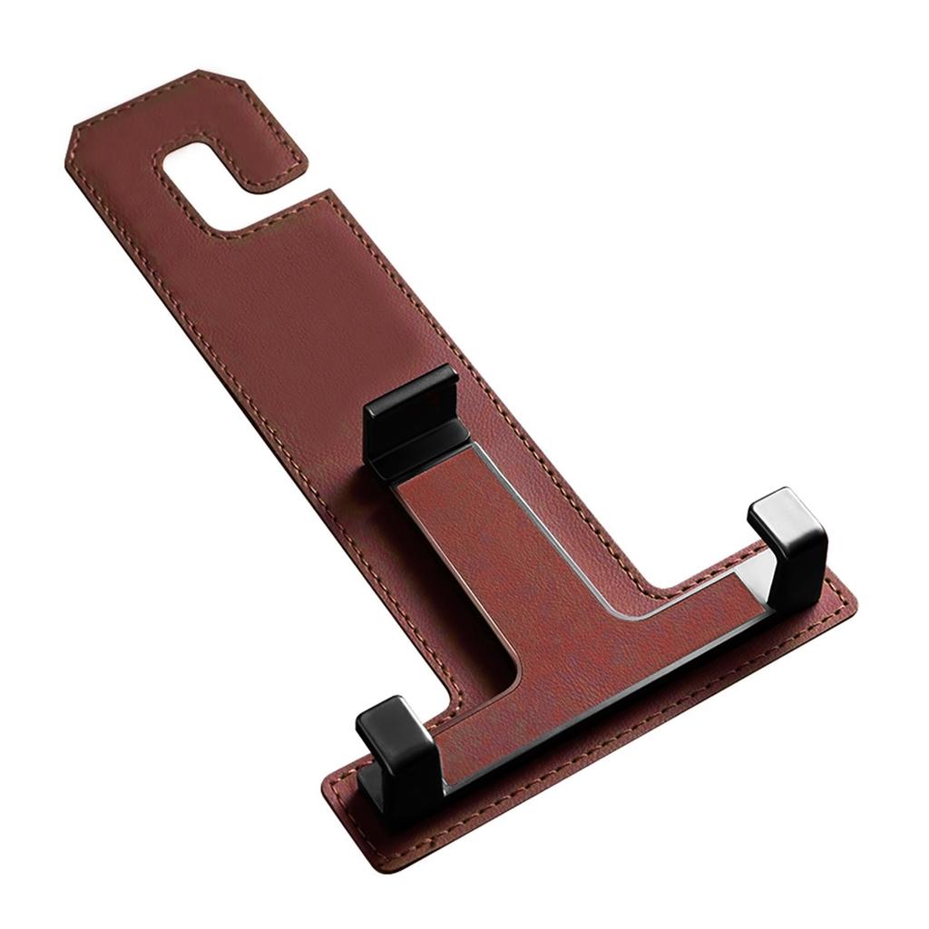 Backseat Hook Car Seat Back Hangers Space Saving Designs Leather & Metal Organizers Upgrades for Purses & Shopping Bags