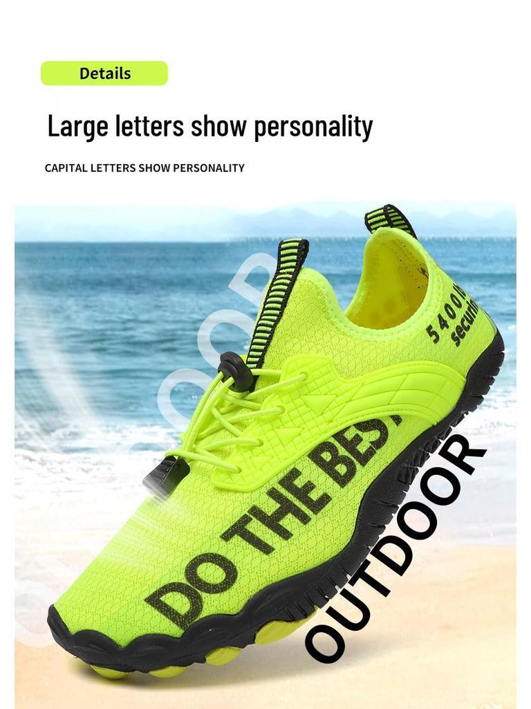 Quick-Dry Five-Finger Non-Slip Water and Beach Shoes for Swimming, Fishing, and Indoor Fitness