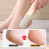 New Double Sided Stainless Steel Foot File Remover For Dead Skin 2 in 1 Toe Gap Cleaning Brush Foot Care Tools Foot Grinder Rasp