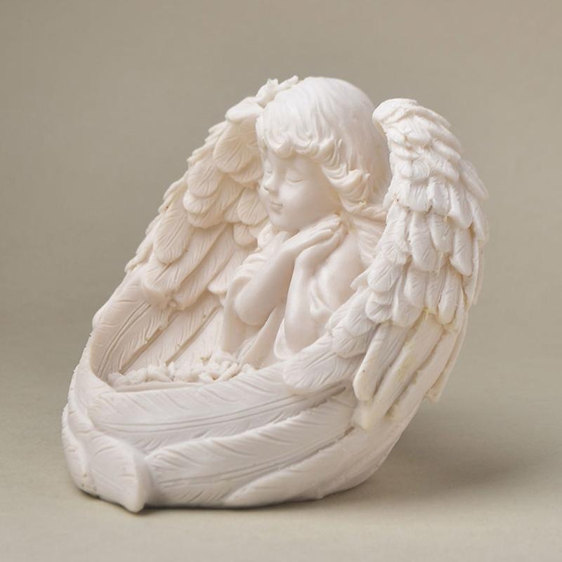 Girl Wing Silicone Molds for Candle Holder, Tealight Holder, Home Decoration, Plaster Silicone Molds for Art Craft