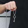 Titanium Steel Necklace Key Pendant - Simple and Versatile Men's Accessory, Suitable for All Occasions. Versatile Accessory.