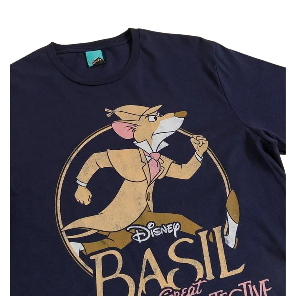 The Great Mouse Detective Unisex Adult Basil T-Shirt