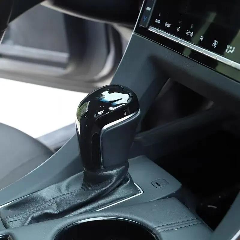 For Toyota Corolla E210 + Camry 2018+ Yaris Yaris cross + Avalon + Car Gear Head Shift Knob Cover Handball Sticker