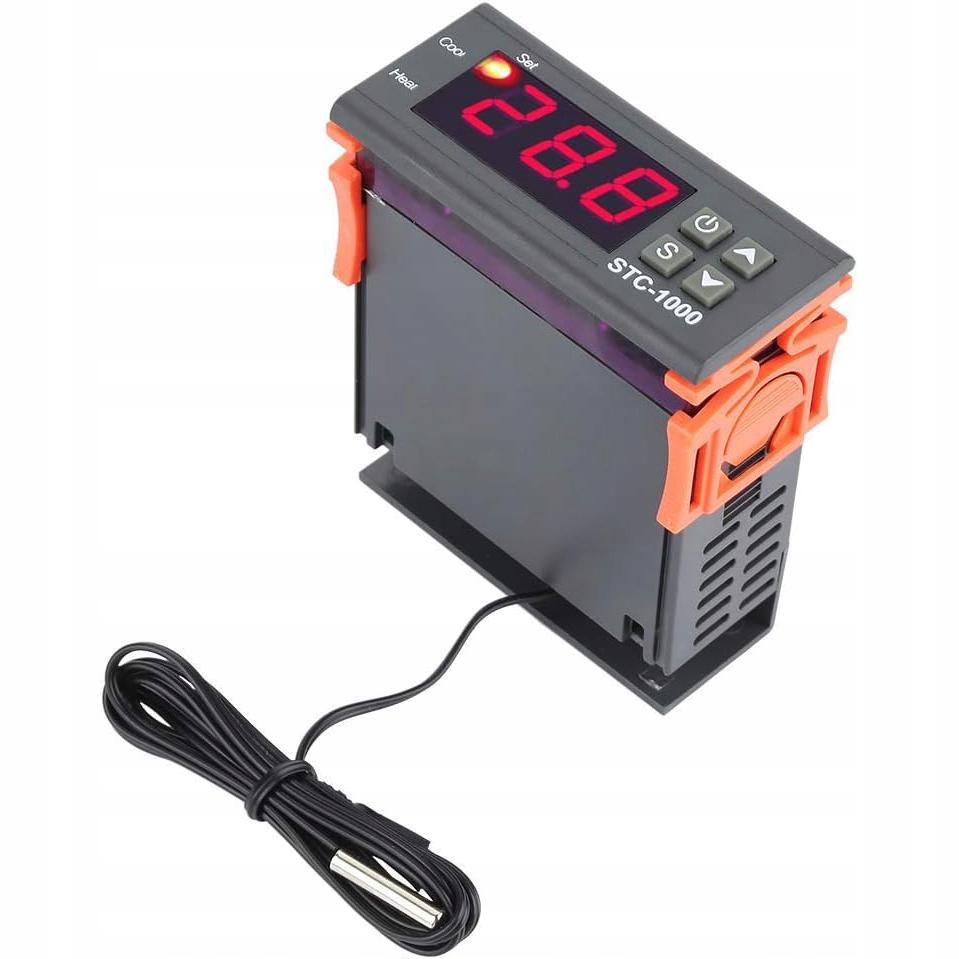 Thermostat Temperature Controller STC-1000 230V with probe