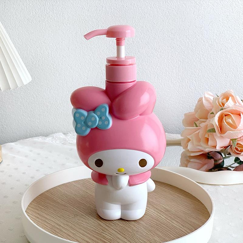 Ins Style Mädchenhaftes Herz My Melody Lotionflasche Stehende Flasche Duschgel Shampooflasche Waschmittelflasche Leere Flasche