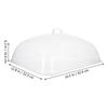 1Pcs Wear-Resistant Transparent Plastic Food Cover Protective Cake Dome Snack Tray Cover Dust Proof Practical Cake Dome