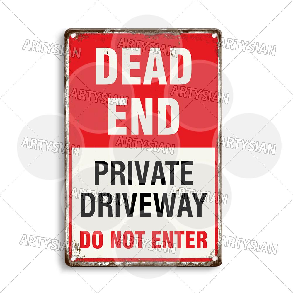 

No Trespassing Plaque Private Property Waring Metal Sign Private Road Keep Out No Right of Way Do Not Knock Stop No Salespeople 20x30cm（7.8x11.8inch）