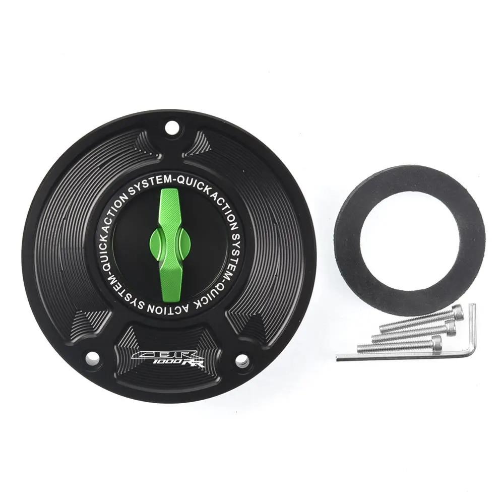 For CBR CBR1000RR /ABS 2004-2013 CBR1000RR Fireblade CNC Fuel Gas Tank Cap Cover Aluminum Keyless Motorcycle Accessories
