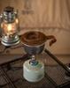 CAMPING MOON Sierra Cup Walnut Solid Wood Coaster of Lid, Wood, (Set 2, 12cm) S-MG-2P