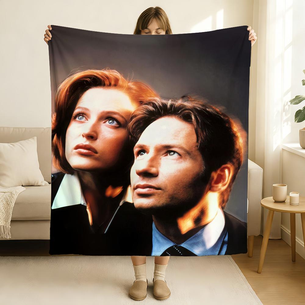 TV Show The X Files Blanket Soft and Skin Friendly For Couch Bed Napping Bedspread All Seasons Comforter