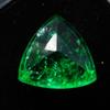 Green Emerald CERTIFIED 7 Ct Trillion Cut Natural Loose Gemstone Ring Size