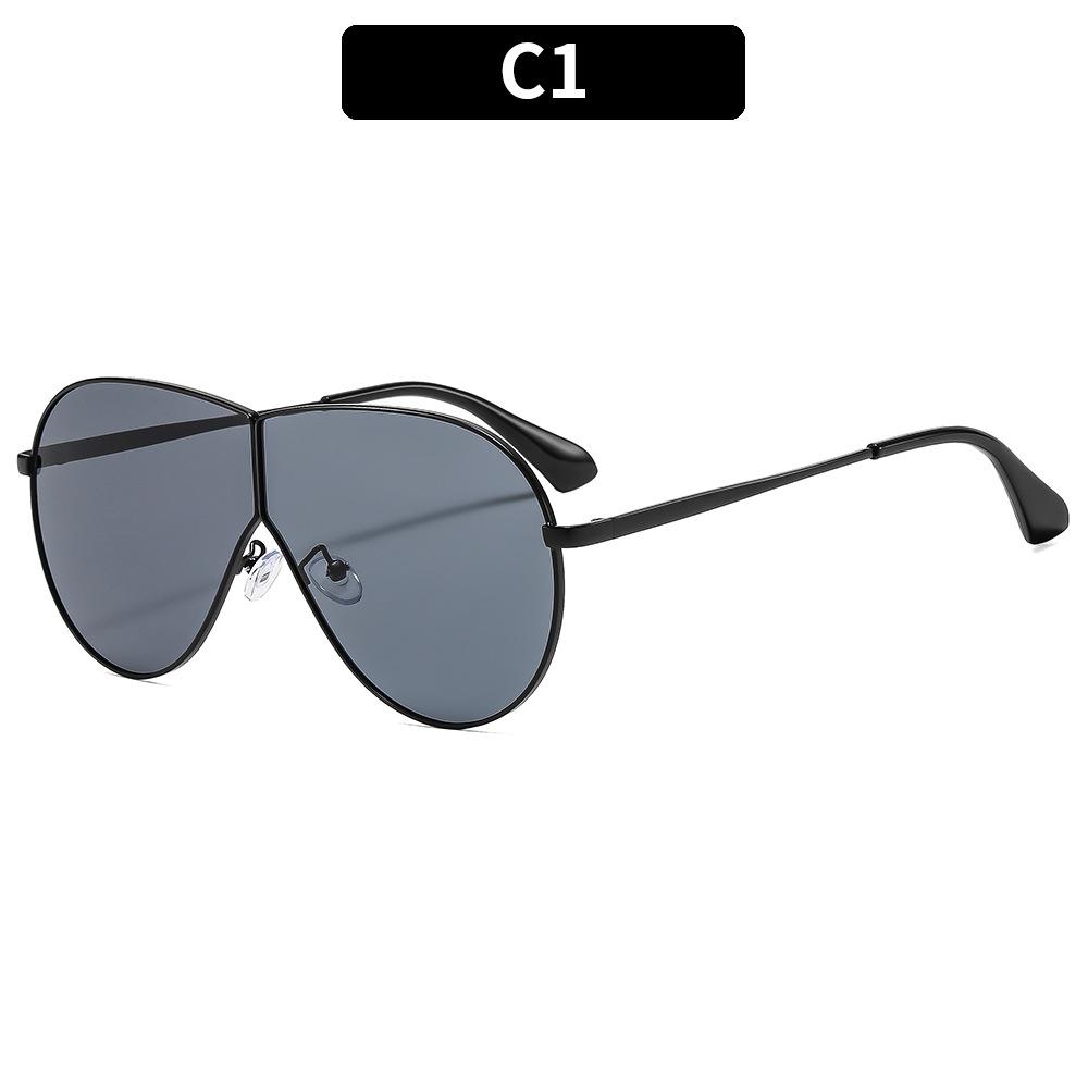 Women's sunglasses, men's and women's large-frame driving sunglasses