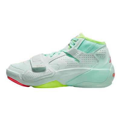Air Zion 2 GS Spring Hoops Kids Sneakers Green Barely-Green Flash-Crimson DV0992-367