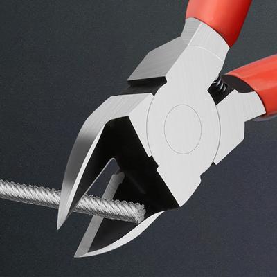 Industriequalität Abgewinkelte Bündigschneider Hochleistungs-Drahtschneider DIY-Drahtschneider für Handwerk Schmuck Elektroarbeiten