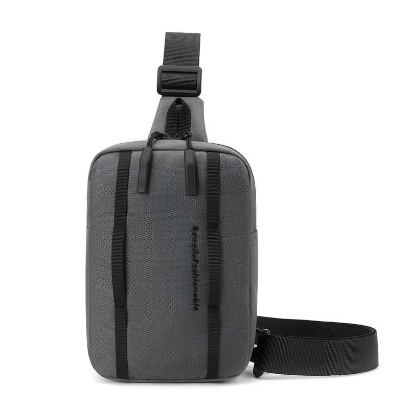 Men's Chest Bag Crossbody Bag Water-repellent Shoulder Bag Lightweight Sports Mobile Phone Bag