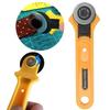 28mm Patchwork Roller Wheel Knife Cloth Cutter Leather Paper Fabric Craft Fabrics Knife Rotary Cutter Cutting Sewing Accessories