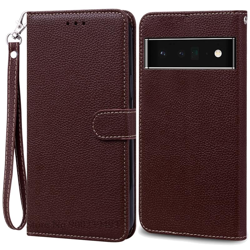 Pouzdro pro Pixel 6/6Pro/6A pro Google Pixel 6 Pro Pouzdro Flip Kožený Kryt peněženky pro Google Pixel 6A Pouzdro Ochranný Knižní Kryt Capa