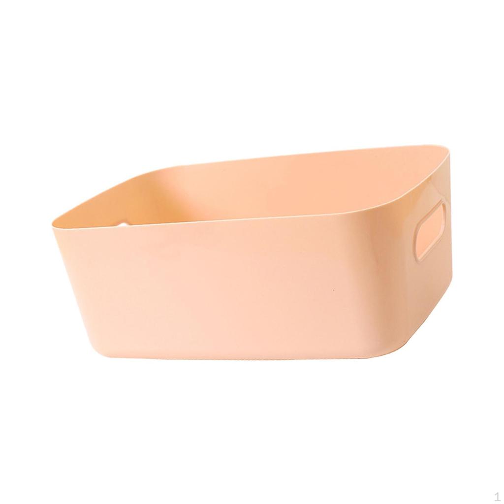 Desktop-Aufbewahrungskorb, Kosmetik-Organizer, stapelbare Organisationsregale, Kosmetikkorb für die Speisekammer