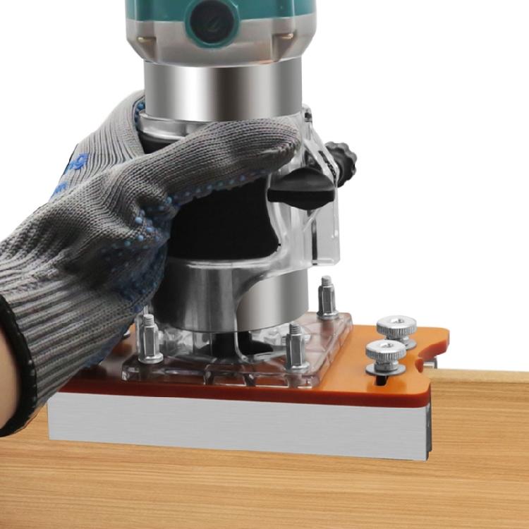 Wood Router Base 2 In 1 Wood Palms Router Base Router Wood Router Tool for Trimmers Transparent Plastic Base Power Tool