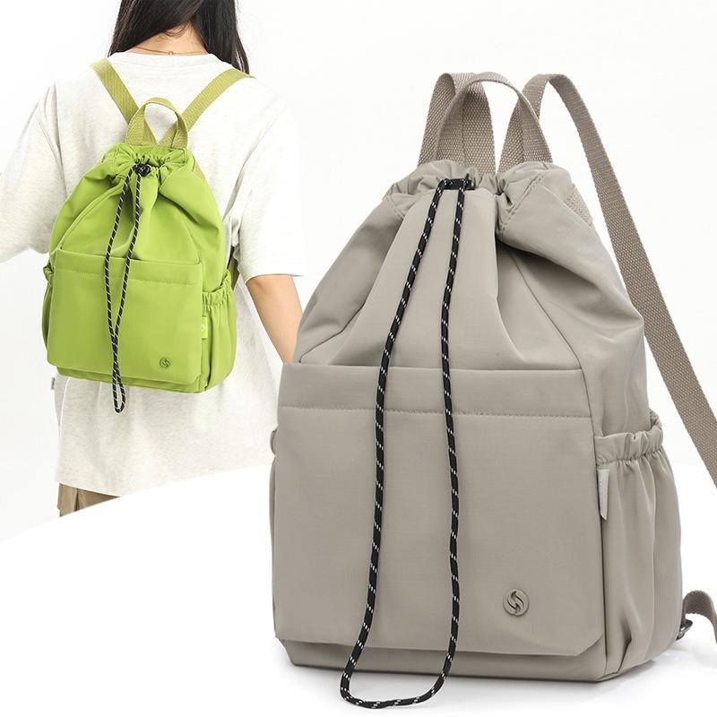 Men's and Women's New Double-shoulder Sports Nylon Bag, Underarm Single Shoulder Light Sports Commuter Rope Storage Bag