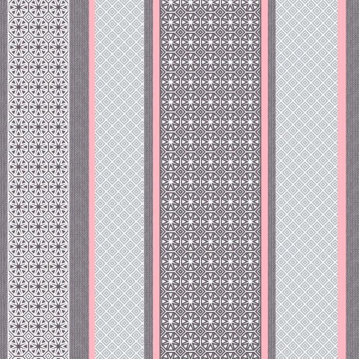 Nappe - Feliz - Toile cirée - Rose - Largeur 140 cm - Longueur personnalisable