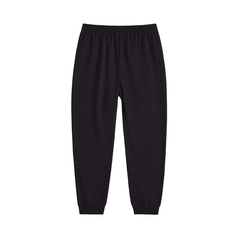 Li Ning Fashion Pullover Long Sleeve Top Comfortable Long Pants Casual Sports Suit Men Suit AWDW111-3+AKLVB43-1