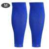 1 Coppia Mumian Parastinchi Sportivi Maniche Compressione Polpaccio Protezione BluM