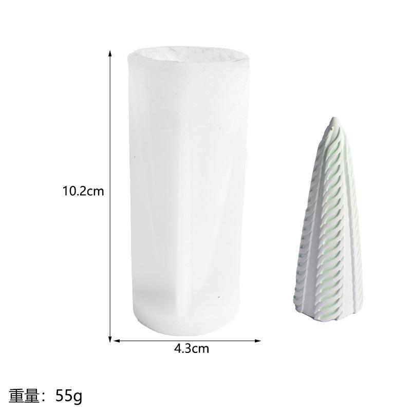 

3D DIY Christmas Silicone Candle Soap Epoxy Resin Wax Mold Silicone Cake Chocolate Making Christmas Gift Home Party Decoration