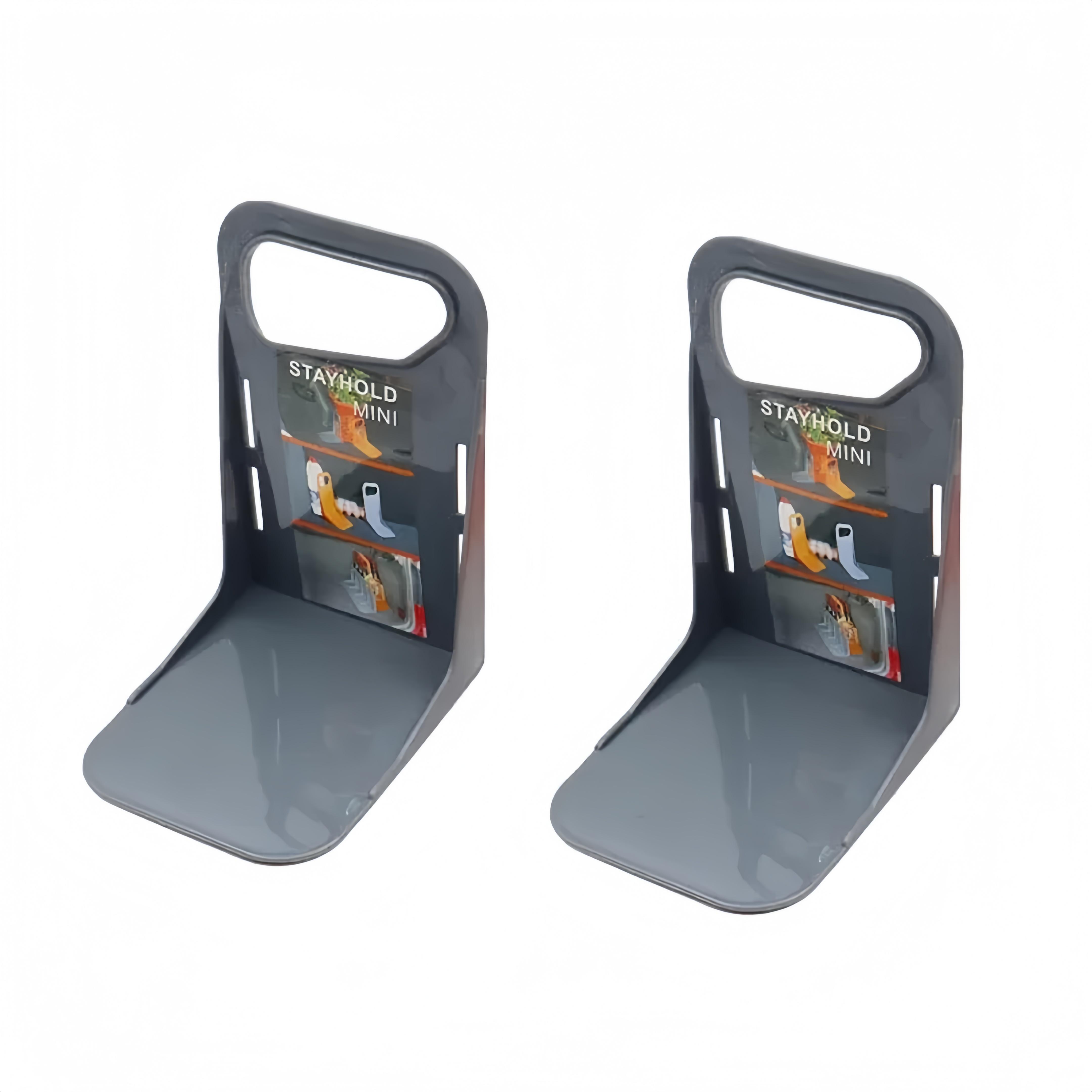 

2pc Car Back Auto Trunk Fixed Rack Holder Stand Shake-proof Organizer Fence Storage Holder Adjustable Distance Storage Box Fixer