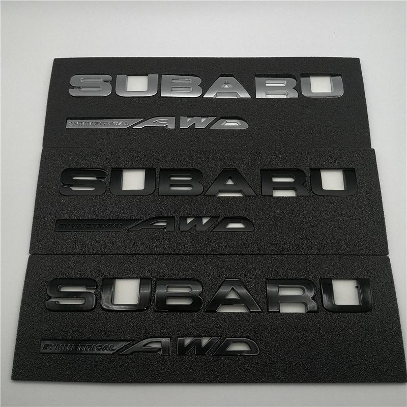 Suitable for the Forester logo Winged Leopard WRX STI FORESTER SUBARU AWD XT rear emblem stickerqq1