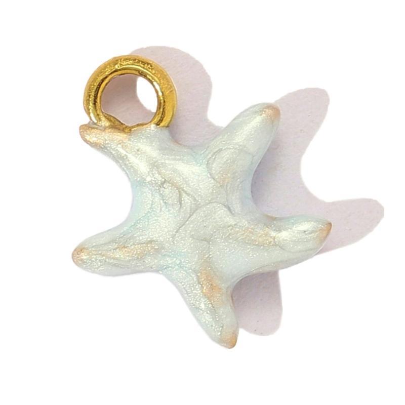 Set di Artigianato Collana con Ciondolo Conchiglia Stella Marina Fatto a Mano per Vacanze al Mare Gioielli Regali