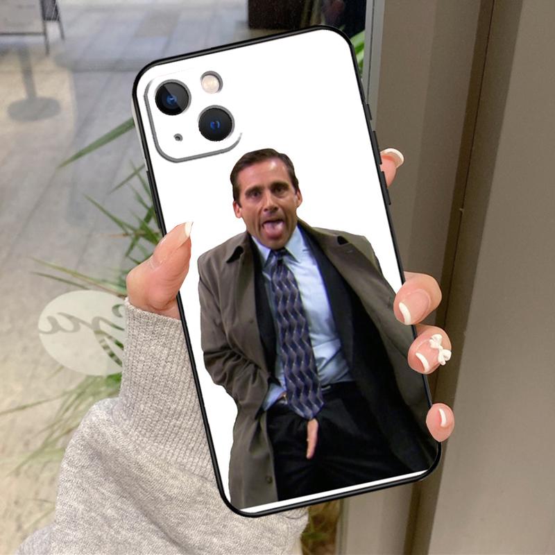 

The Office Michael Scott Phone Case For iPhone 14 13 12 11 15 16 Pro Max Cover For iPhone 12 13 Mini X XR XS Plus iPhone 13 Pro