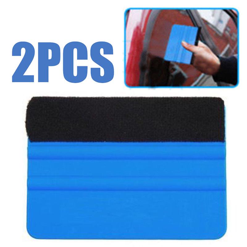 Buy 2x Car & Auto Vinyl Car Squeegee Decal Wrap Applicator Soft Felt