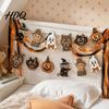Haunted House Supplies 12Pcs Vintage Halloween Decor Wood Banner Retro Hanging Banner Garland Bunting DIY Party Decorations Decorations Spooky