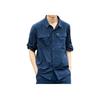 Columbia Solid Color Outdoor Sun Protection UV Resistant Casual Sports Lightweight Quick-Dry Breathable Long Sleeve Shirt Men Shirts Blue AE0651-464