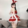 2025 Temptation Lingerie Bunny Girl Christmas Cosplay Set for Women