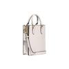COACH N/S Pebbled Leather Tote Bag, Shopping Bag, Shoulder Bag, Crossbody Bag, Handbag Mini Women's White CJ500-IMCHK