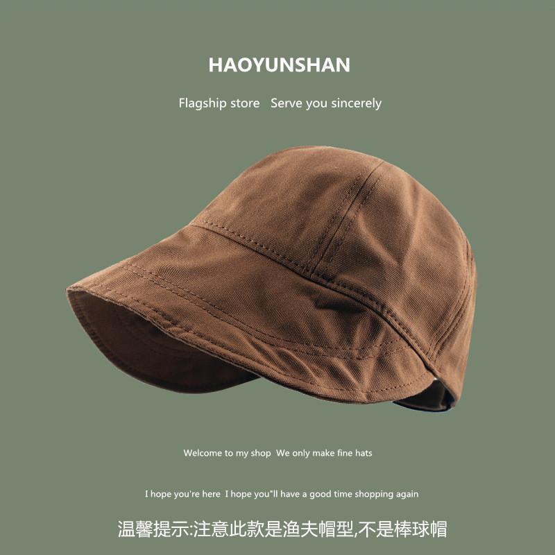 

Элегантная солнцезащитная шляпа для женщин с широкими полями, регулируемая хлопковая летняя кепка Caramel