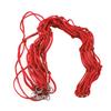 Horse Feeding Bg Nylon Slow Feeder Equine Hay Net Feeding Bag With Hanger Red M