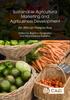 Bok Sustainable Agricultural Marketing and Agribusiness Development : An African Perspective