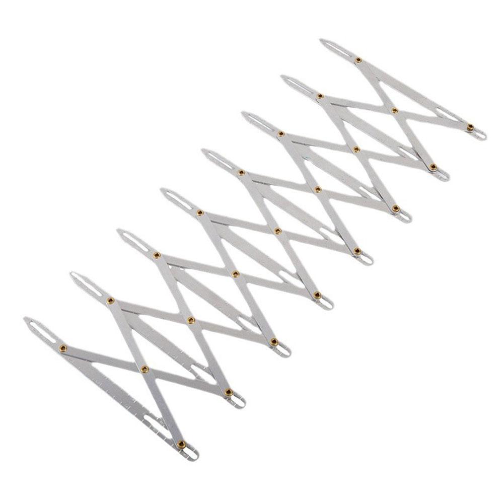 

1 Pcs Guide Ruler Sewing Equilateral Gauge Eyelet Buttonhole Measurement Marking Tool Button Hole Measurement Marking Tool