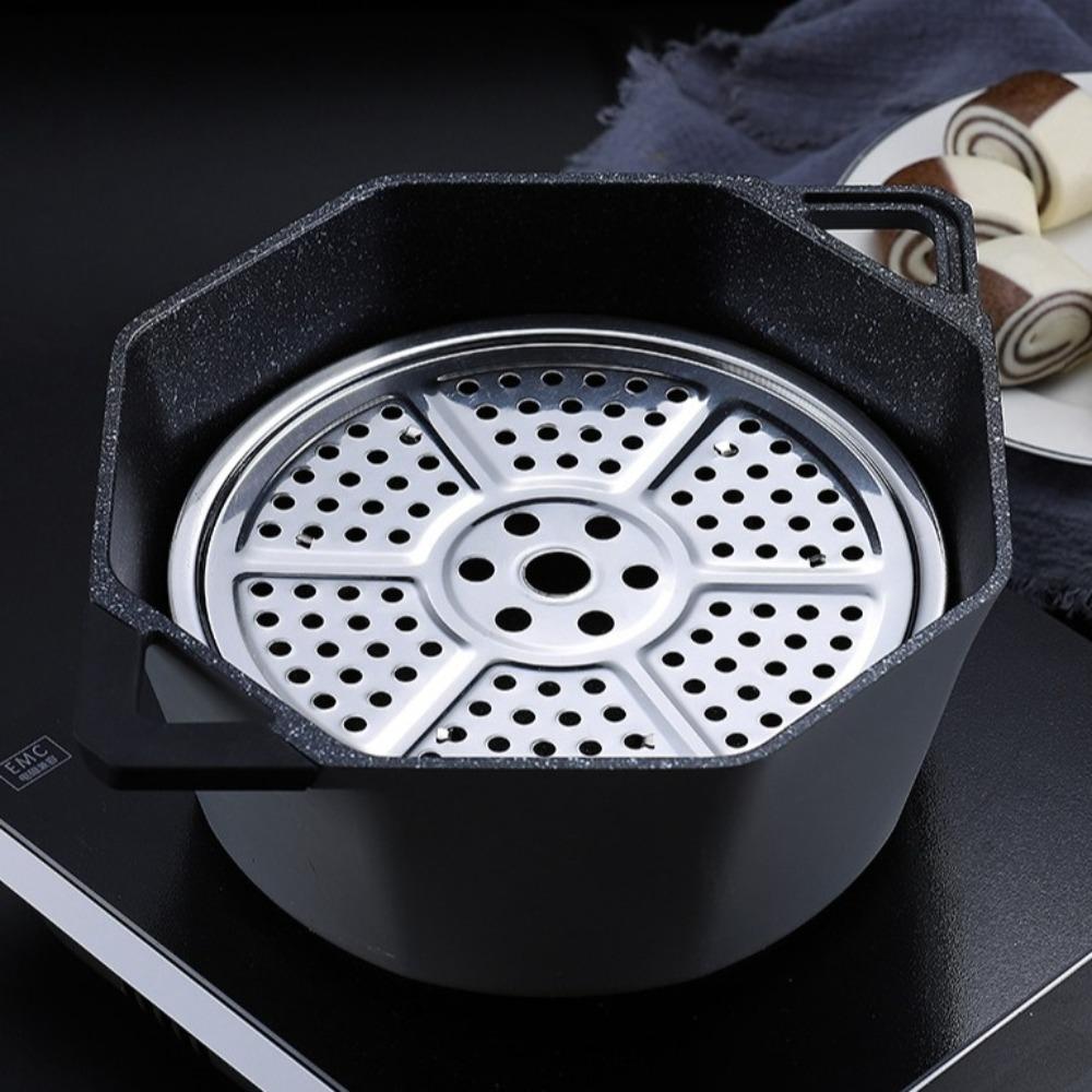 Stainless Steel Kitchen Gadgets Steamer 16-34cm Cooking Tray Durable Cooker Canning Rack