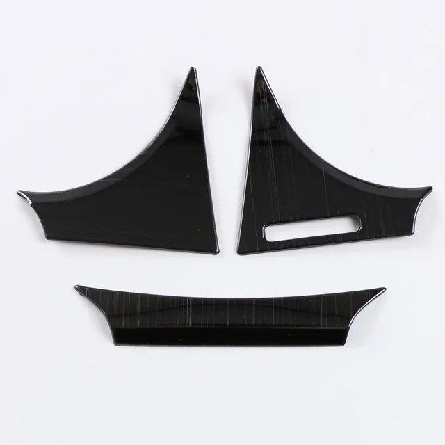 3 buc. Husă Decorativă pentru Bordul Mașinii pentru Toyota Camry 2018 a 8-a Material Oțel Inoxidabil Accesorii de Styling