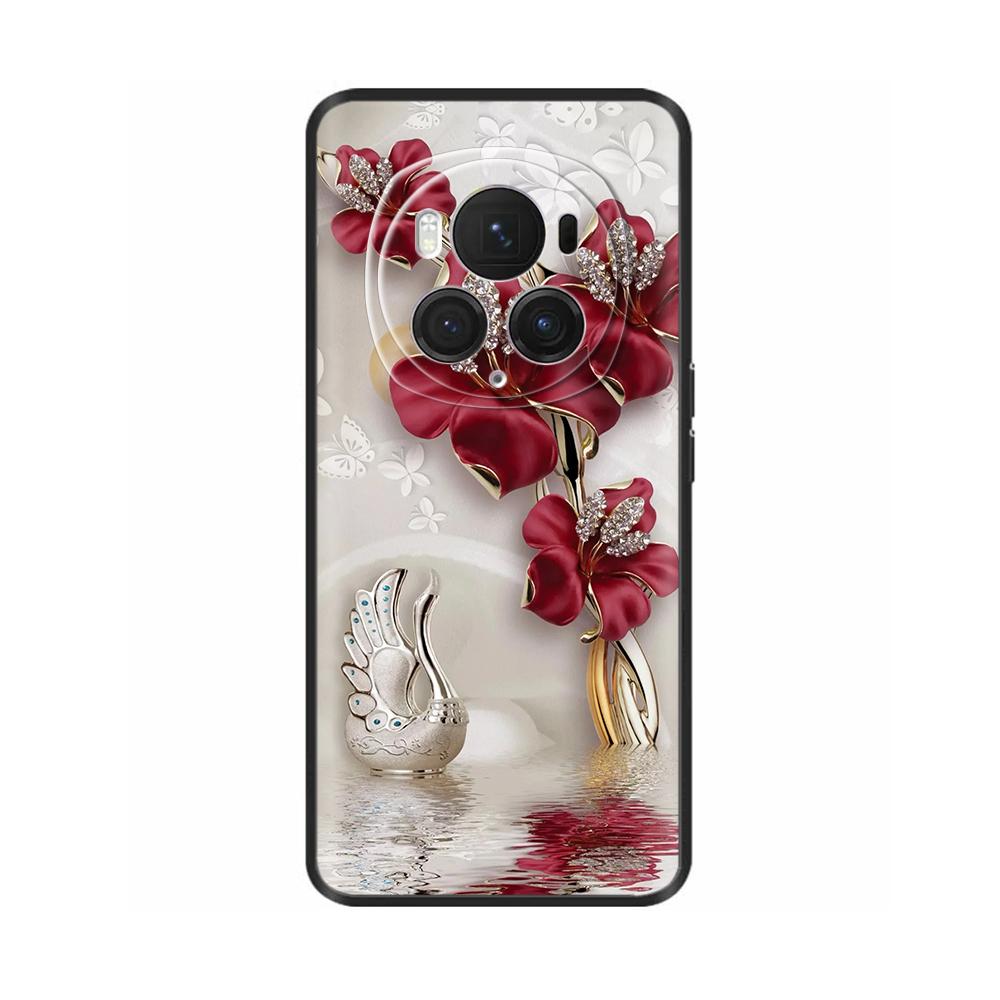 For Honor Magic6 Pro 5G Case For Huawei Honor Magic 6 5G Creative Soft Liquid Silicone Protection Phone Cover for Magic 6 pro